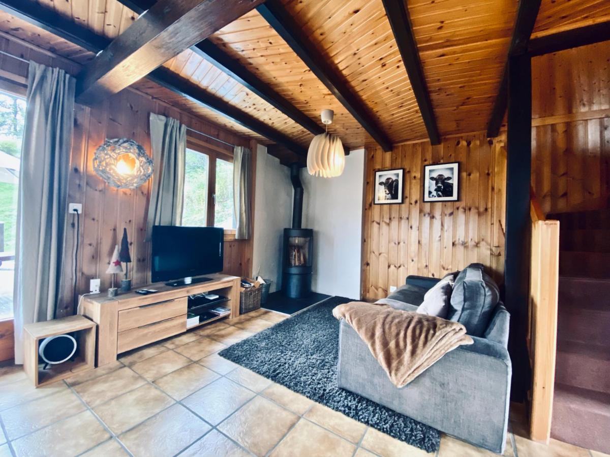 Chalet Le Jeuna Morgins Bagian luar foto