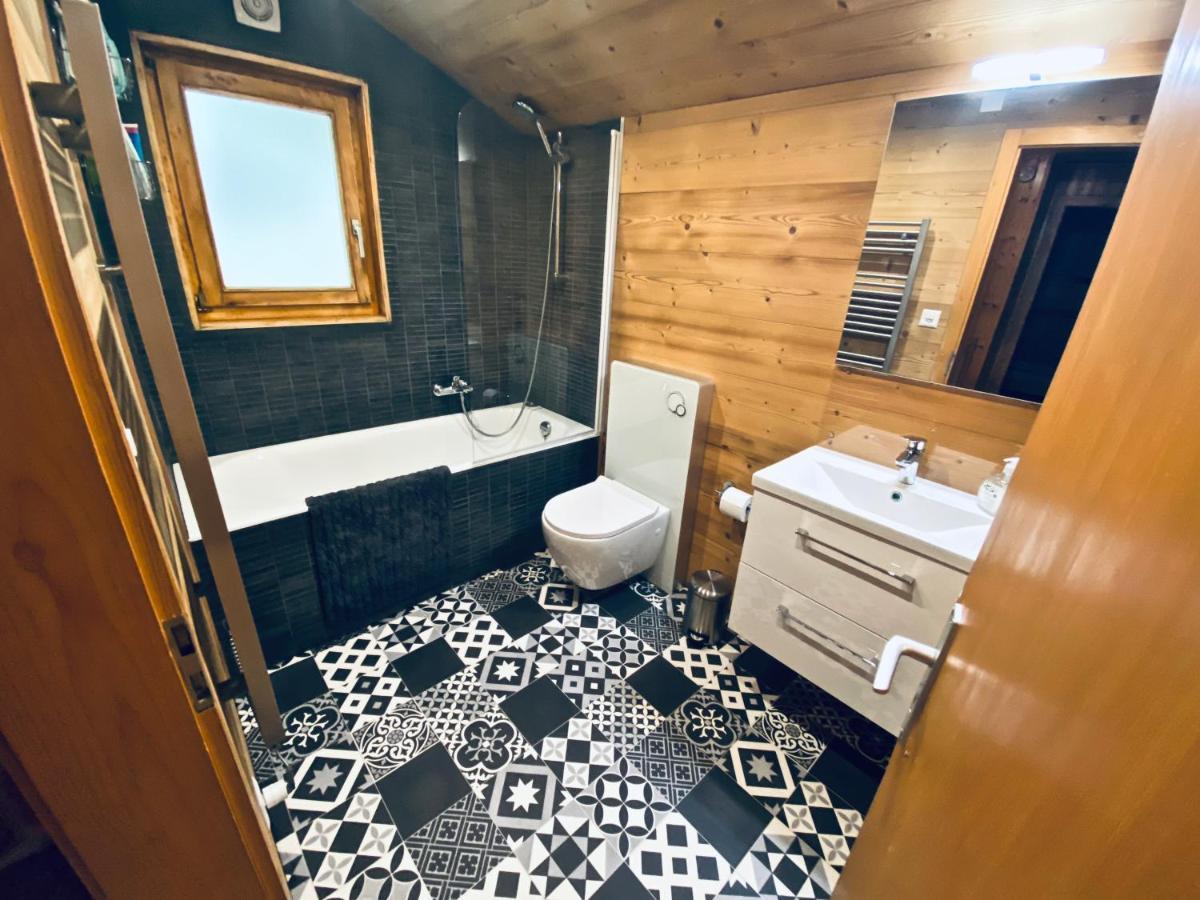 Chalet Le Jeuna Morgins Bagian luar foto